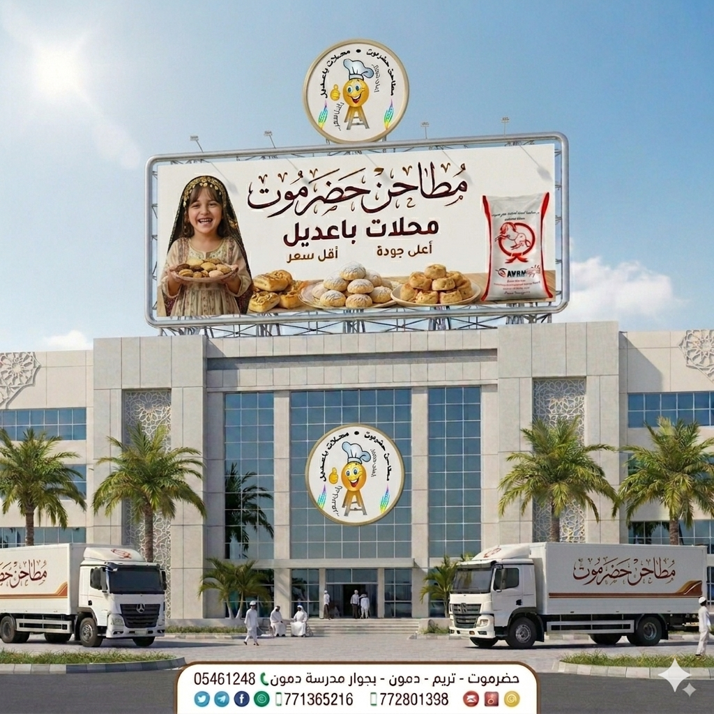 مطاحن حضرموت - محلات باعديل